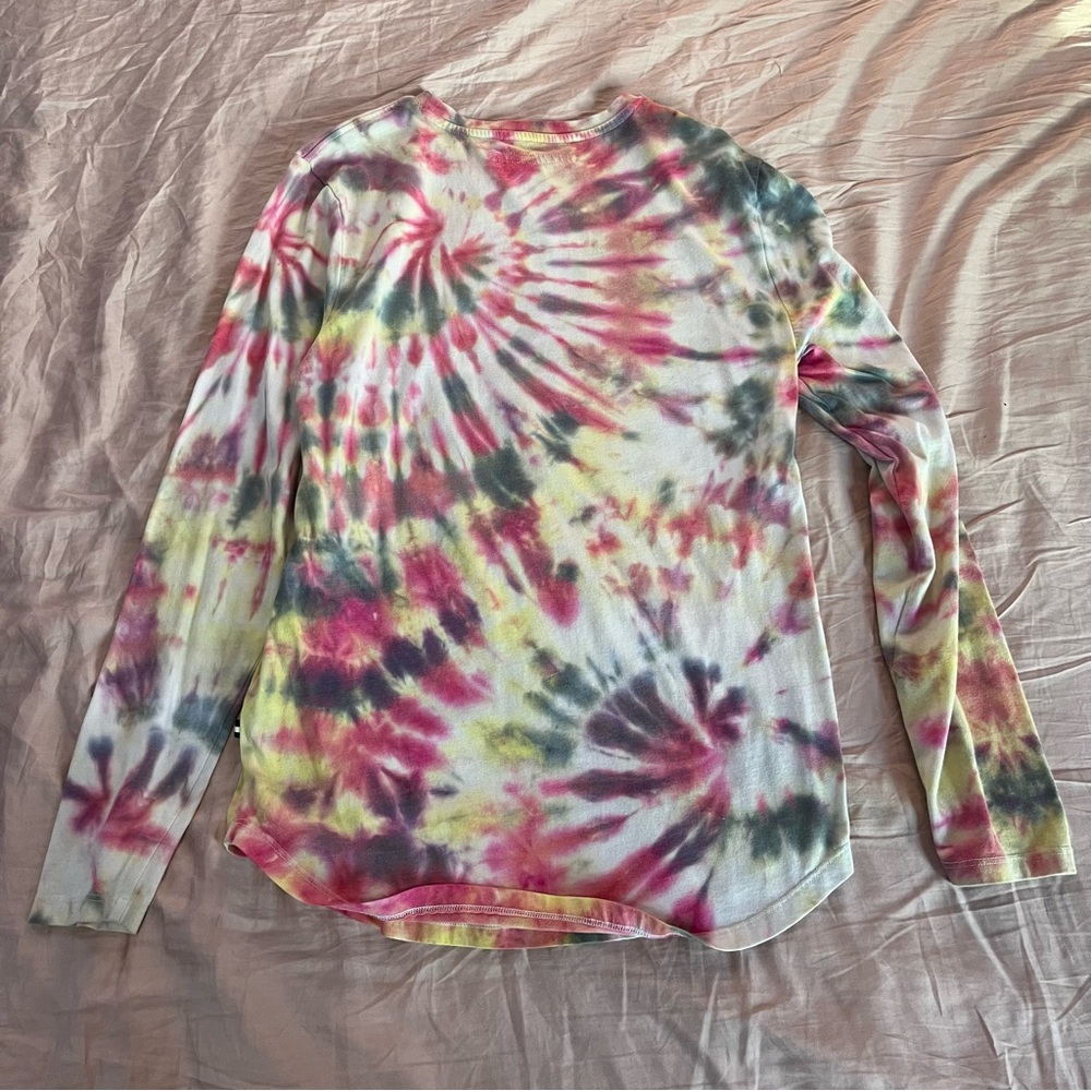 Edgar & Ash sz Small Tie Dye Boho Hippie Longsleeve